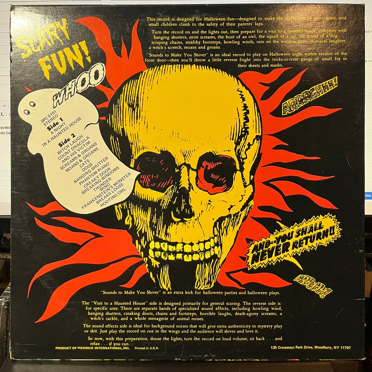 No Artist - Sounds To Make You Shiver (VINYL) | Near Mint- (NM-) Near Mint- (NM-)