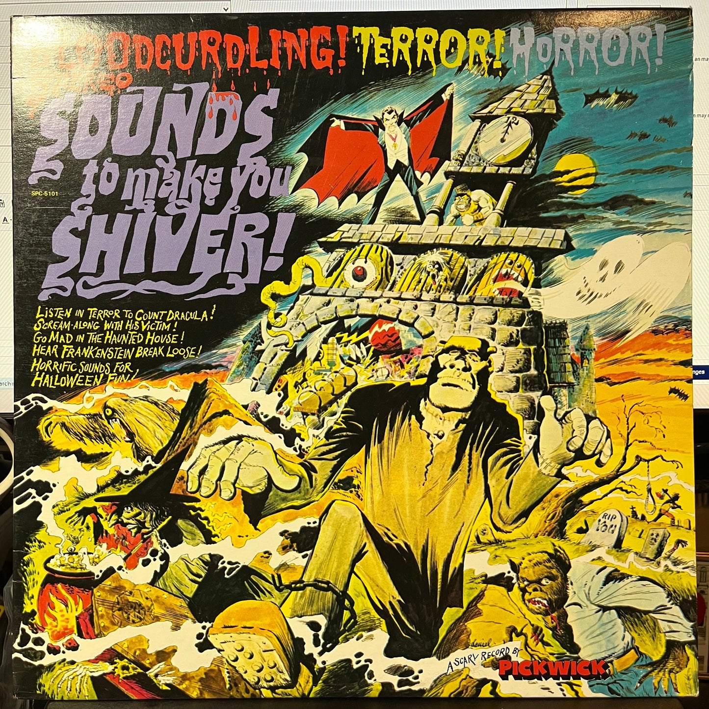 No Artist - Sounds To Make You Shiver (VINYL) | Near Mint- (NM-) Near Mint- (NM-)