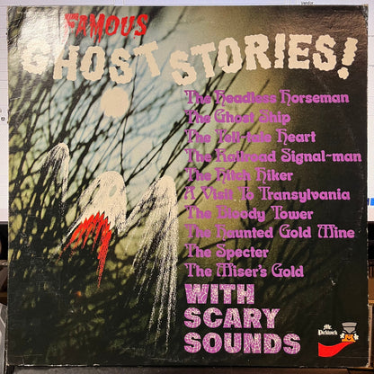 Wade Denning - Famous Ghost Stories With Scary Sounds (VINYL) | Near Mint- (NM-) Excellent (EX)