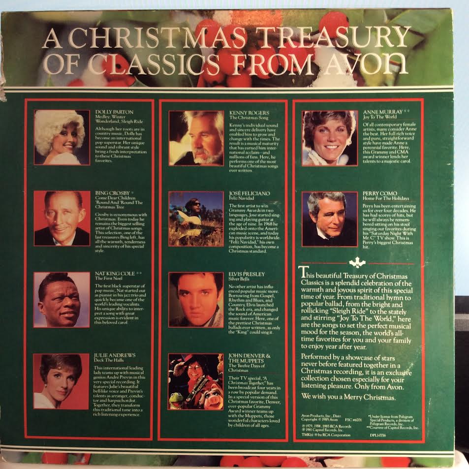 Various - A Christmas Treasury Of Classics From Avon (VINYL) | Near Mint (NM) Near Mint (NM)
