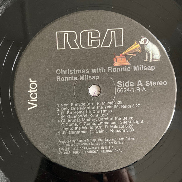 Ronnie Milsap - Christmas With Ronnie Milsap (VINYL) | Near Mint (NM or M-) Near Mint (NM)