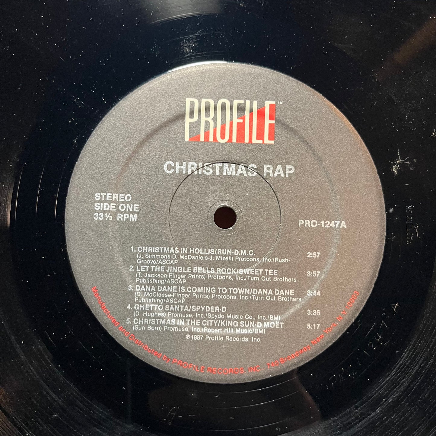 Various - Christmas Rap (VINYL) | Near Mint (NM or M-)
