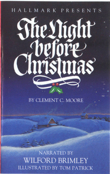 Clement Clarke Moore - The Night Before Christmas (CASSETTE) | Near Mint (NM or M-) Excellent (EX)