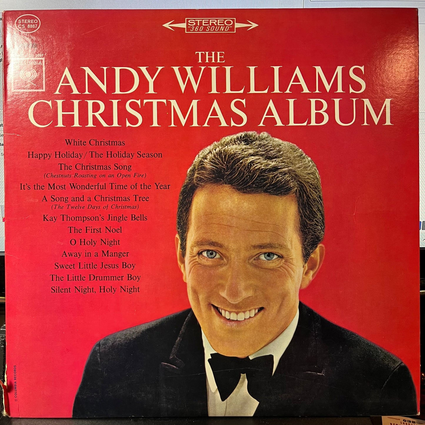Andy Williams - The Andy Williams Christmas Album (VINYL) | Near Mint (NM or M-) Excellent+ (EX+)