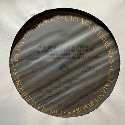 The Spirit Of Christmas: Christmas Carols Sung By The Mormon Tabernacle Choir (VINYL) | Near Mint (NM or M-)