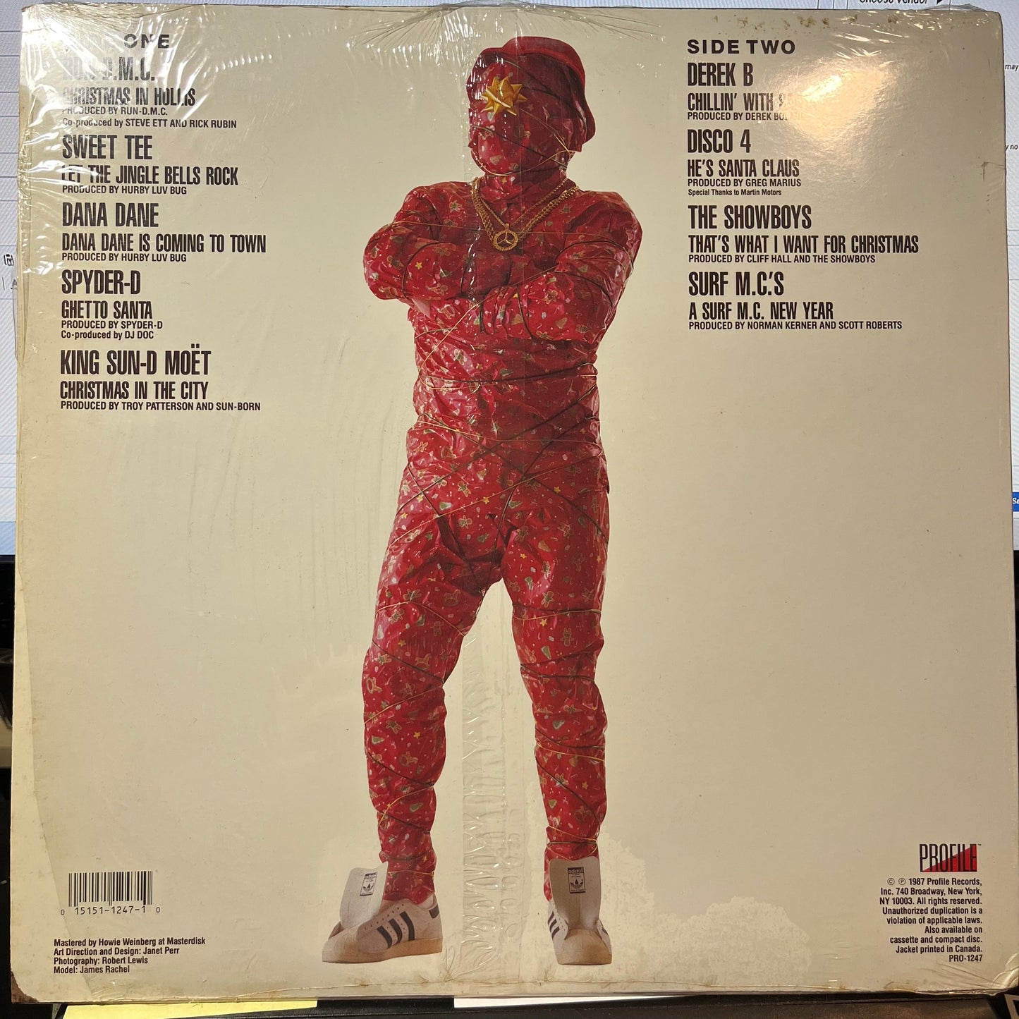 Various - Christmas Rap (VINYL) | Near Mint (NM or M-)