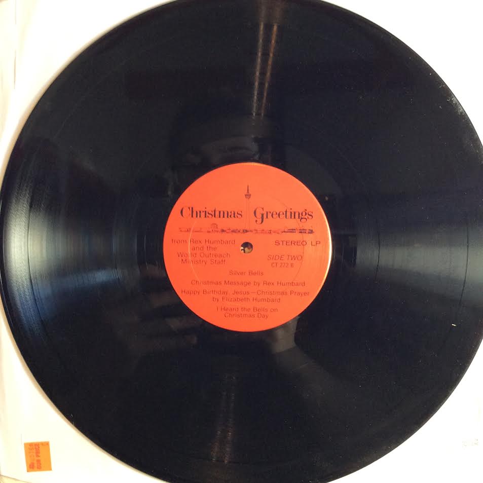 Rex Humbard - Christmas Greetings (VINYL) | Near Mint (NM) Excellent (EX)