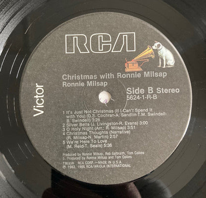 Ronnie Milsap - Christmas With Ronnie Milsap (VINYL) | Near Mint (NM or M-) Near Mint (NM)