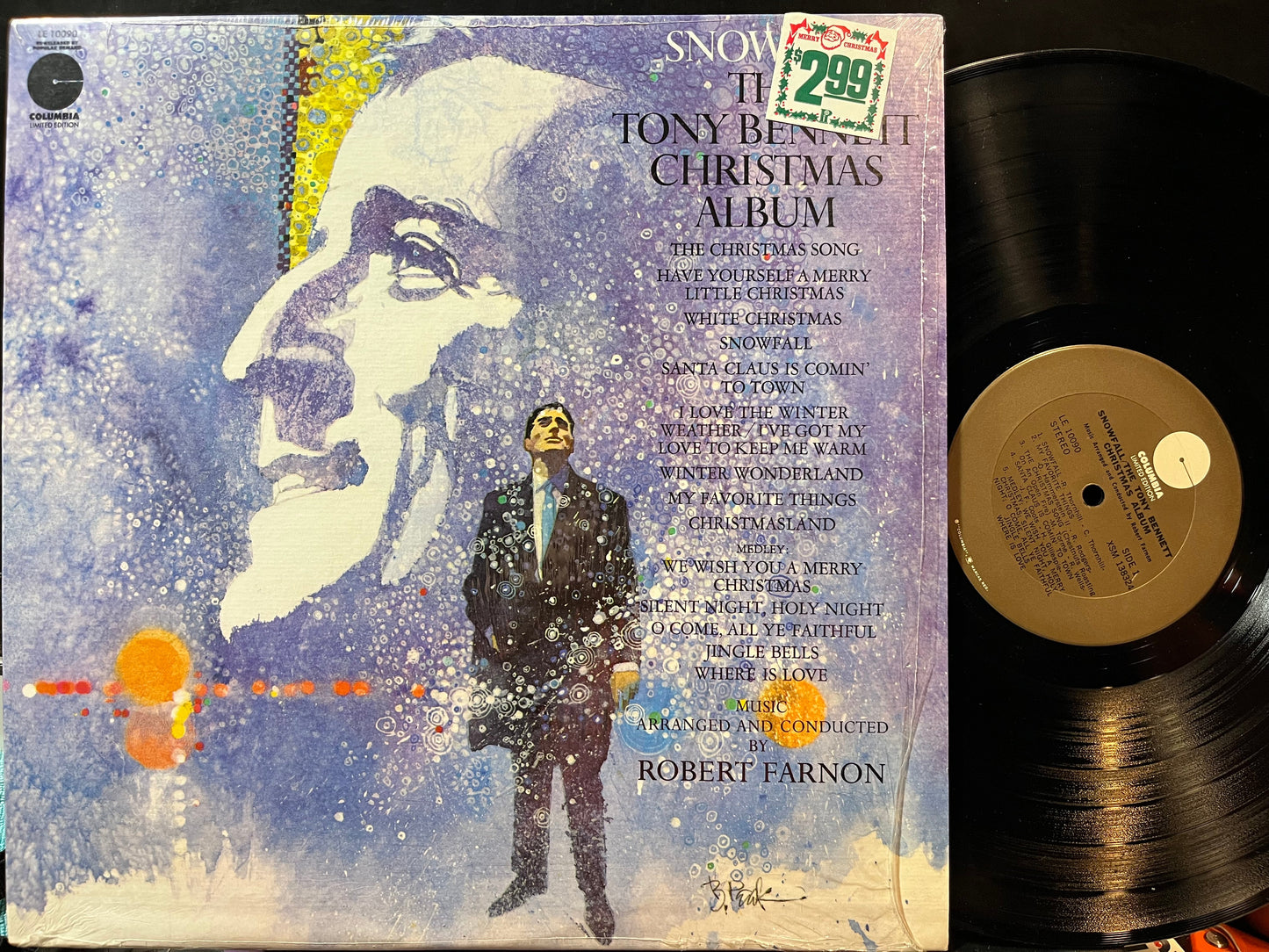 Tony Bennett - Snowfall: The Tony Bennett Christmas Album (VINYL) | Near Mint (NM or M-) Near Mint (NM)