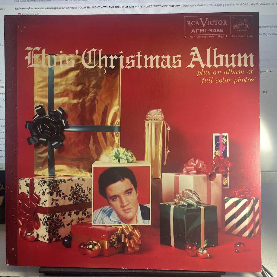 Elvis Presley - Elvis' Christmas Album (VINYL) | Very Good Plus (VG+) Excellent (EX)