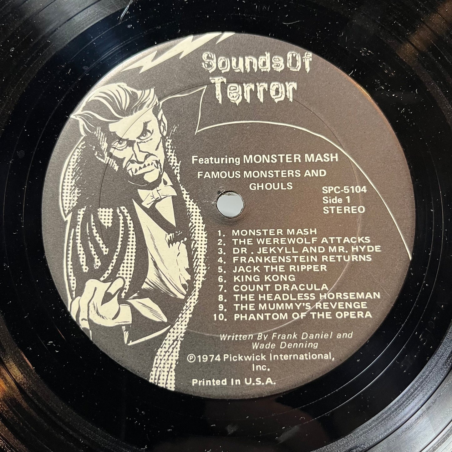 Wade Denning - Sounds Of Terror (VINYL) | Excellent (EX)