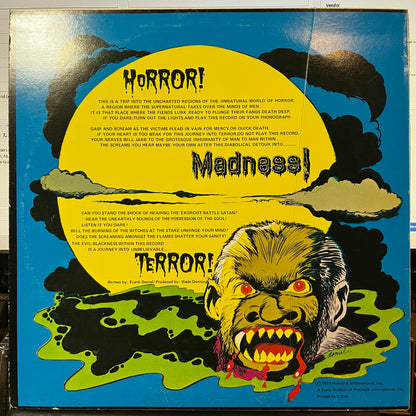 Wade Denning - Sounds Of Terror (VINYL) | Excellent (EX)