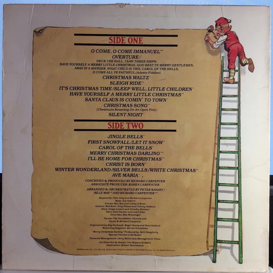 Carpenters - Christmas Portrait (VINYL) | Very Good (VG) Very Good Plus (VG+)