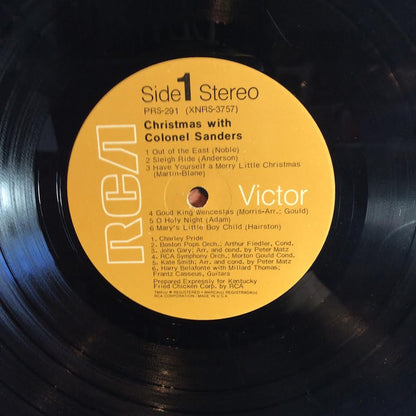 Various - Christmas With Colonel Sanders (VINYL) | Very Good (VG) Very Good Plus Plus (VG++)