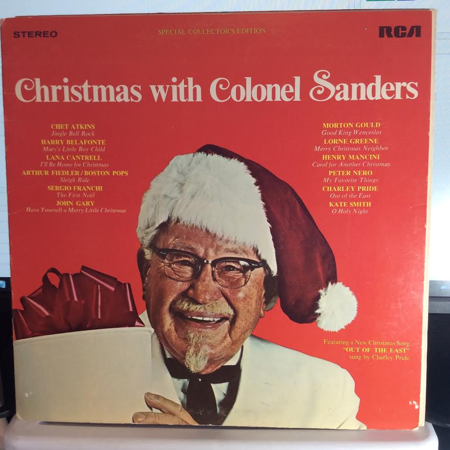 Various - Christmas With Colonel Sanders (VINYL) | Very Good (VG) Very Good Plus Plus (VG++)