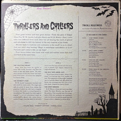 Various - Thrillers And Chillers (VINYL) | Very Good (VG) Very Good (VG)