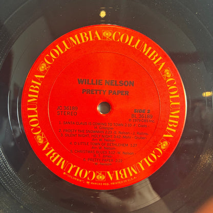 Willie Nelson - Pretty Paper (VINYL) | Very Good (VG) Excellent+ (EX+)