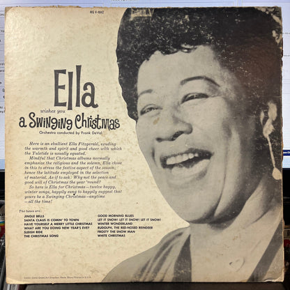 Ella Fitzgerald - Ella Wishes You A Swinging Christmas (VINYL) | Very Good (VG) Very Good (VG)