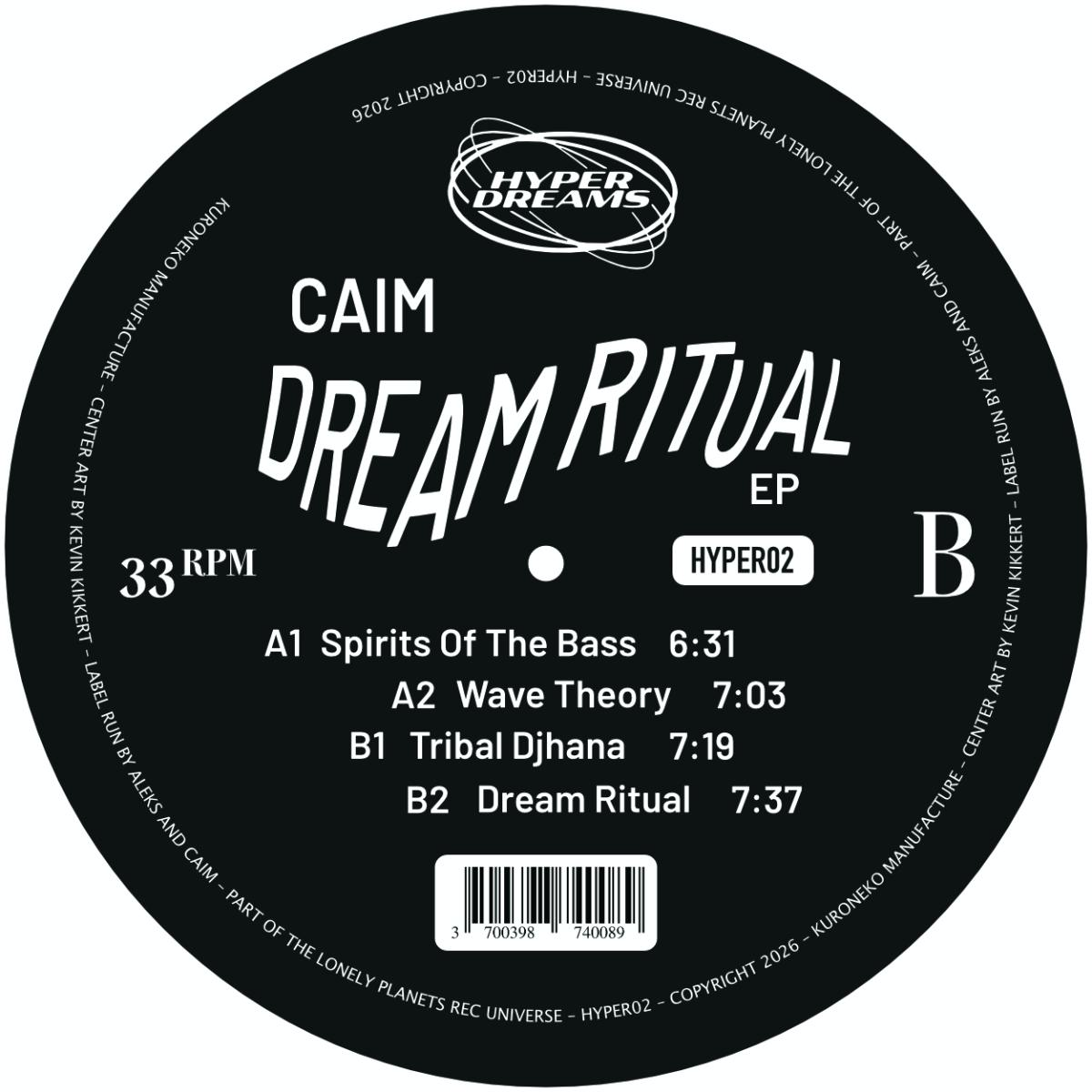 Caim - Dream Ritual EP (VINYL) | Mint (M) Mint (M)