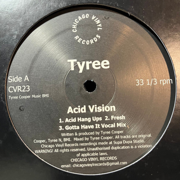 Tyree Cooper - Acid Vision (VINYL) |