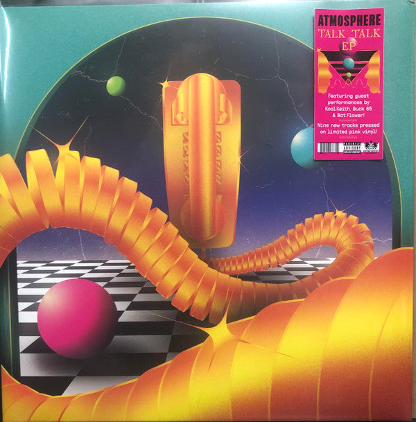 Atmosphere (2) - Talk Talk EP (PINK VINYL) | Mint (M) Mint (M)