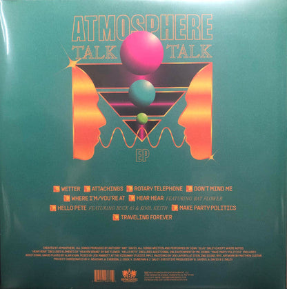 Atmosphere (2) - Talk Talk EP (PINK VINYL) | Mint (M) Mint (M)