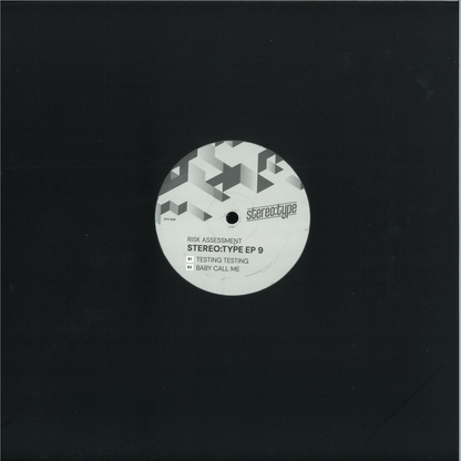 Risk Assessment - (PRESALE) Stereo:type EP 9 (VINYL) | Mint (M) Mint (M)