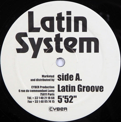 Latin System - Latin Groove / Tell Me (12") | Very Good (VG) Generic