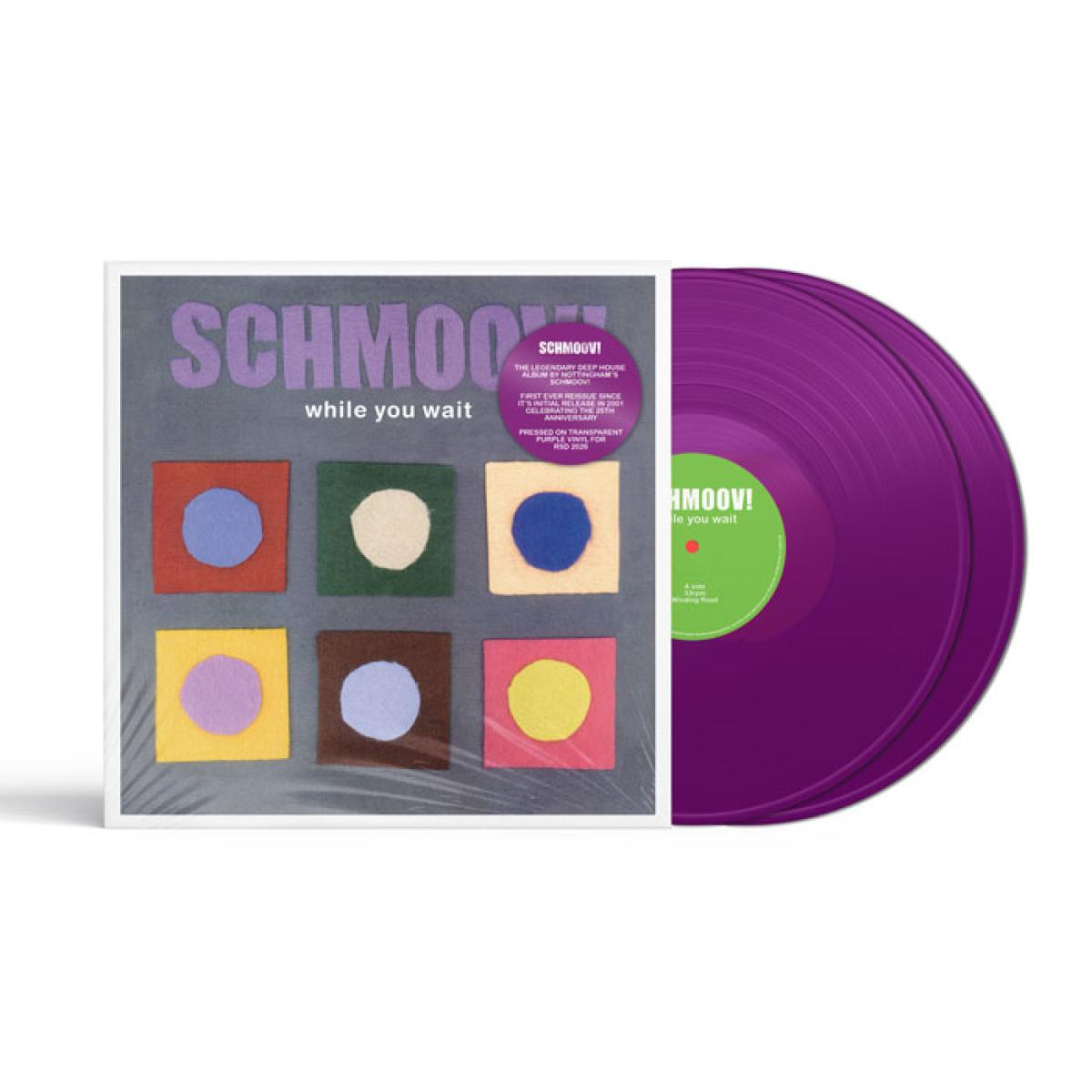 Schmoov! - While You Wait LP (2xPURPLE VINYL) | Mint (M) Mint (M)
