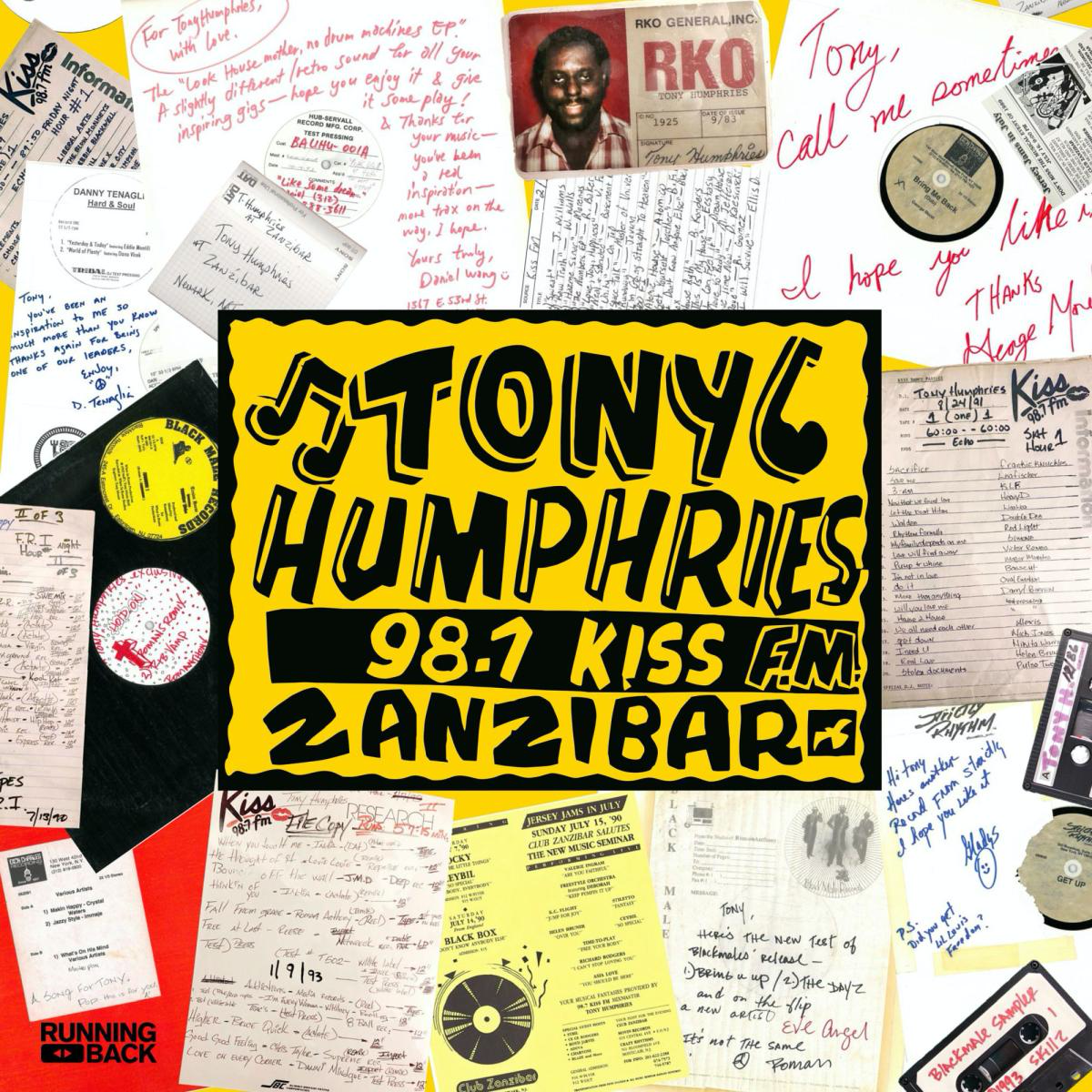 Tony Humphries - (PRESALE 6/19/26) Running Back Mastermix: Kiss FM Zanzibar Years Vinyl Part One (3xVINYL) | Mint (M) Mint (M)