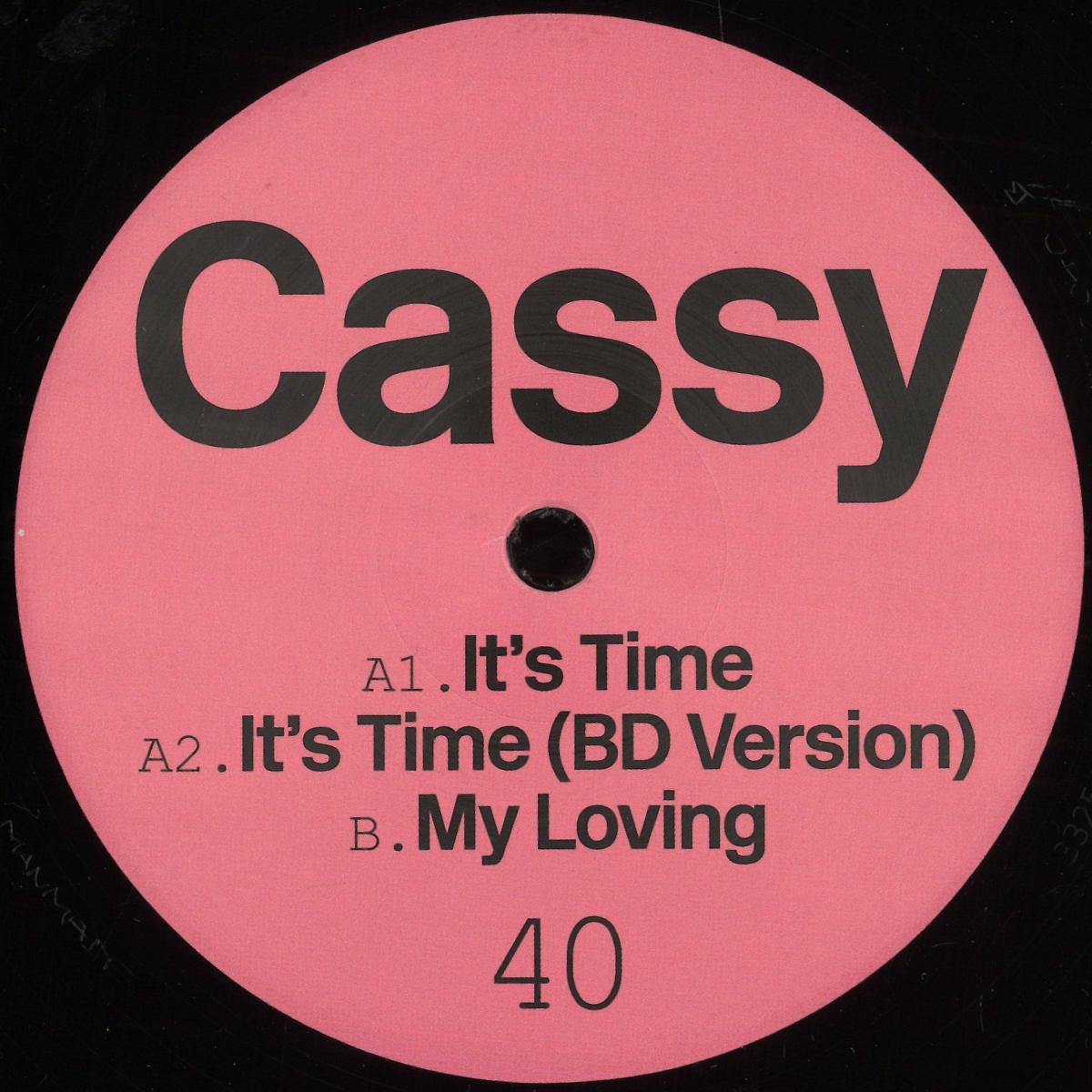 Cassy - It's Time (VINYL 12") | Mint (M) Mint (M)