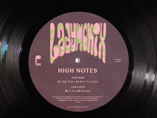 LadyMonix - High Notes (VINYL) | Mint (M) Mint (M)