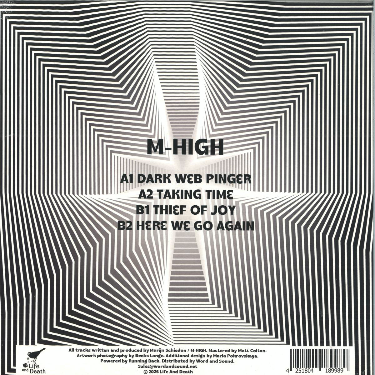 M-High - (PRESALE) Dark Web Pinger (VINYL) | Mint (M) Mint (M)