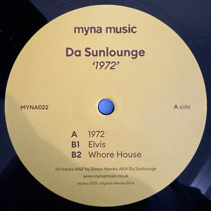 Da Sunlounge - 1972 (12" VINYL) |