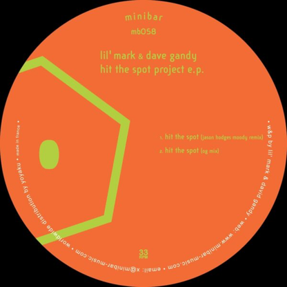 Lil' Mark & Dave Gandy - Hit the Spot Project E.P. (VINYL) | Mint (M) Mint (M)