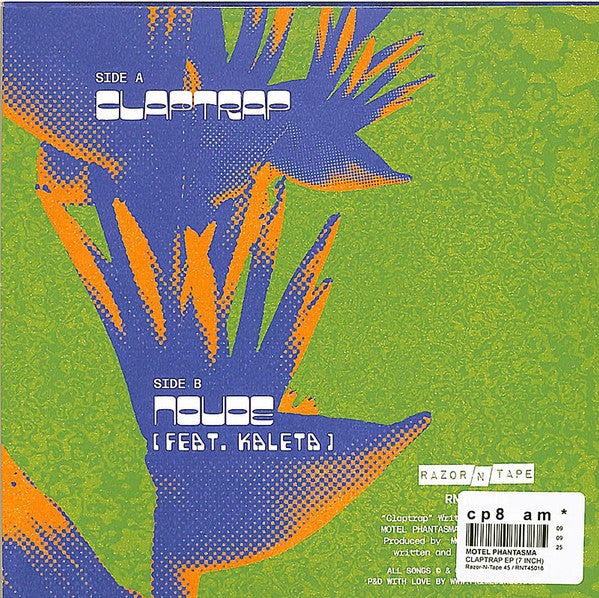 Motel Phantasma - Claptrap (VINYL 7") | Mint (M) Mint (M)