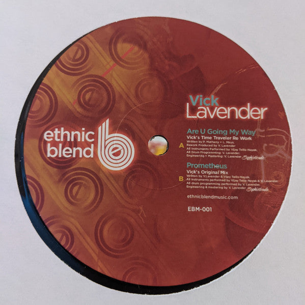 Vick Lavender - Vick Lavender Project (VINYL) | Mint (M) Mint (M)