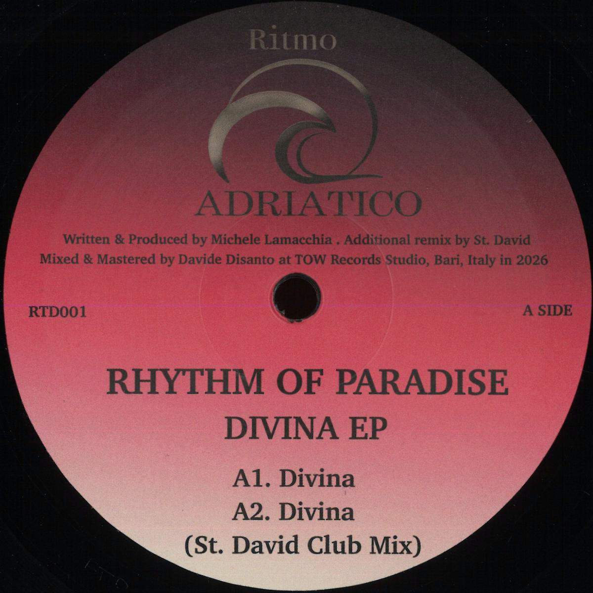Rhythm Of Paradise - (PRESALE) Divina EP (VINYL) | Mint (M) Mint (M)