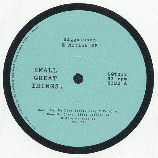 E Motion EP (VINYL) |