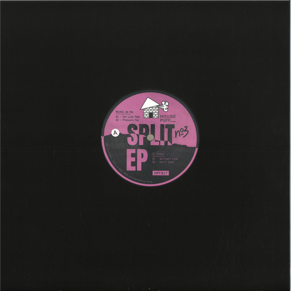 Michel De Hey & DJ Steaw - Split EP #3 (VINYL 12") | Mint (M) Mint (M)