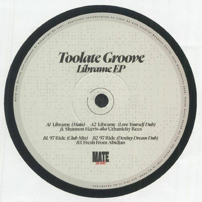 Toolate Groove - Librame EP (VINYL) | Mint (M) Mint (M)