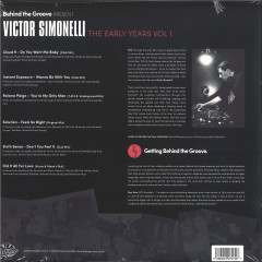 Victor Simonelli - Behind The Groove Present Victor Simonelli The Early Years Vol. 1 (2xVINYL) | Mint (M) Mint (M)