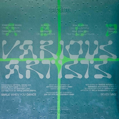 Various - Seven Various Artists 02 (2xTRANSPARENT VINYL) | Mint (M) Mint (M)