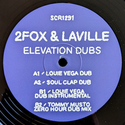 2fox & Laville - Elevation [Dubs] (VINYL) | Mint (M) Mint (M)