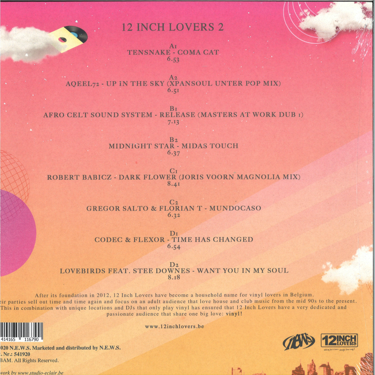 Various - 12 INCH LOVERS 2 (2xVINYL) | Mint (M) Mint (M)
