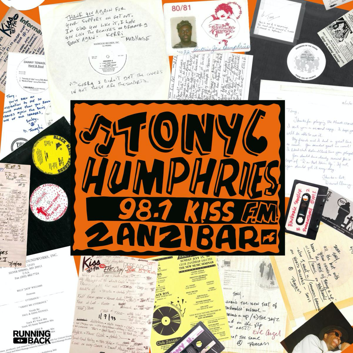 Tony Humphries - (PRESALE 6/19/26) Running Back Mastermix: Kiss FM Zanzibar Years Vinyl Part Two (3xVINYL) | Mint (M) Mint (M)