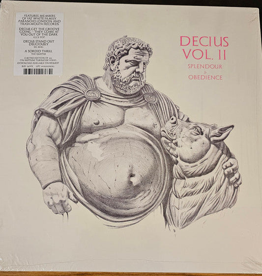 Decius Vol. II (Splendour & Obedience)(TURQUOISE VINYL) | Mint (M) Mint (M)