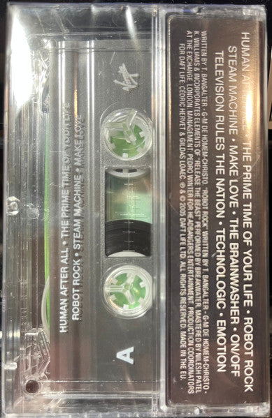 Daft Punk - Human After All (UNOFFICIAL CASSETTE) | Mint (M) Mint (M)
