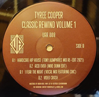 Tyree Cooper - Classic Rewind Volume 1 (12" VINYL) | Mint (M) Mint (M)