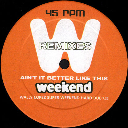 Mónica Naranjo - Ain't It Better Like This (Weekend Remixes) (VINYL) | Excellent (EX) Excellent (EX)